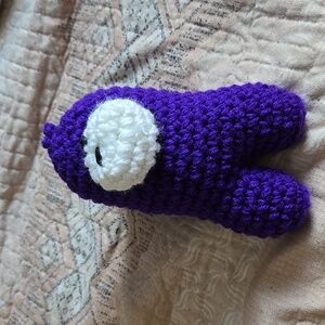 Crocheted Among Us Color Purple